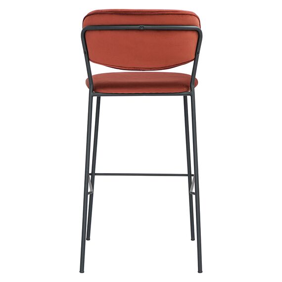 Стул барный Eirill, велюр, кирпичный, Bergenson Bjorn, изображение 9