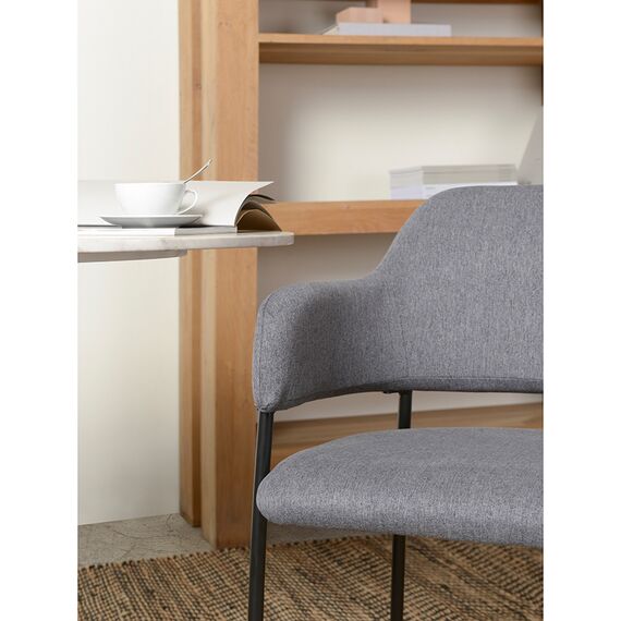 Стул Wendy, рогожка, темно-серый, Bergenson Bjorn, изображение 11