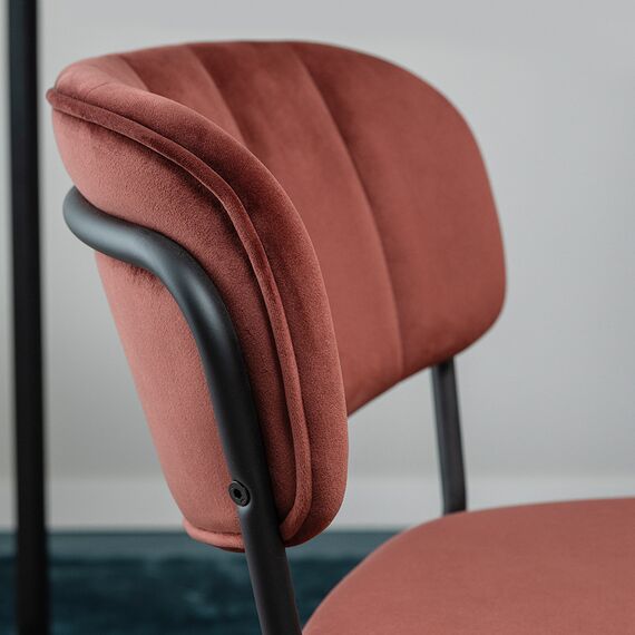 Стул барный Eirill, велюр, кирпичный, Bergenson Bjorn, изображение 5