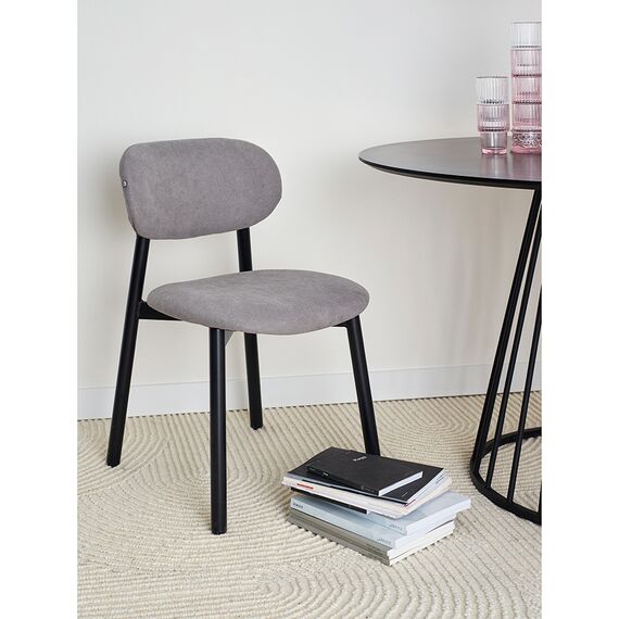 Стул Round, рогожка, дымчато-серый, Bergenson Bjorn, изображение 4