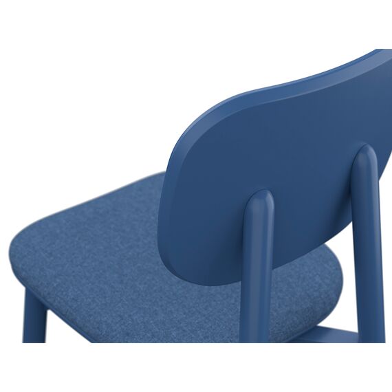 Стул Saga, рогожка, синий, LATITUDE, изображение 4