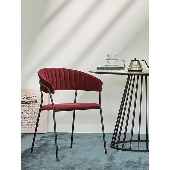 Стул Stefany, велюр, винный, Bergenson Bjorn, изображение 2