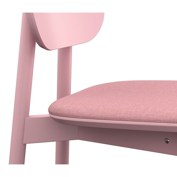 Стул Saga, рогожка, розовый, LATITUDE, изображение 5