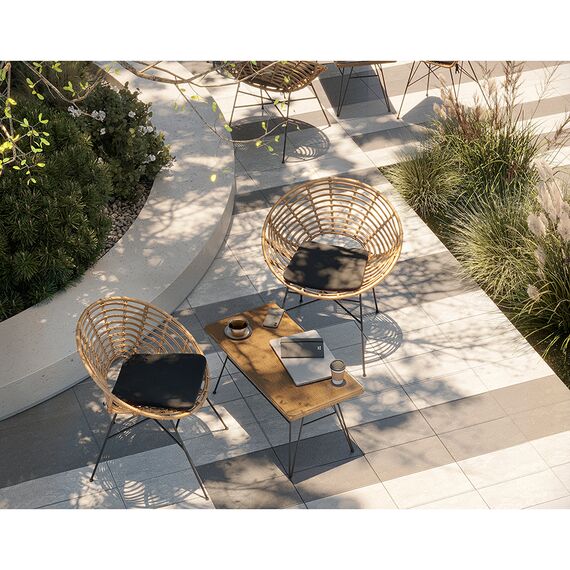 Стул Vetle Round, ротанг, Bergenson Bjorn, изображение 3