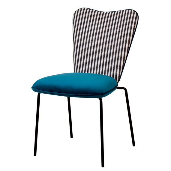 Стул Pompadour, велюр, изумрудный, Bergenson Bjorn