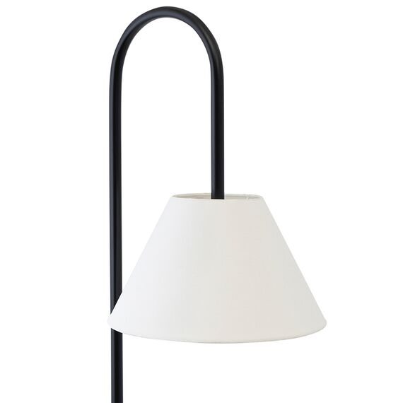 Торшер Maury, 153 см, белый/натуральное дерево, Bergenson Bjorn, изображение 6