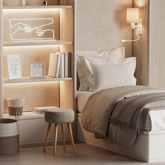 Табурет Carter, букле, бежевый, Bergenson Bjorn, изображение 11