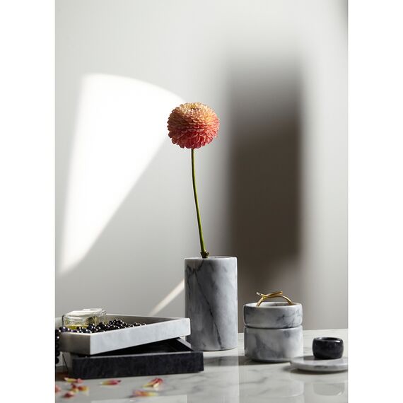 Шкатулка для украшений Marm, 10,5 см, белый мрамор, Bergenson Bjorn, изображение 4