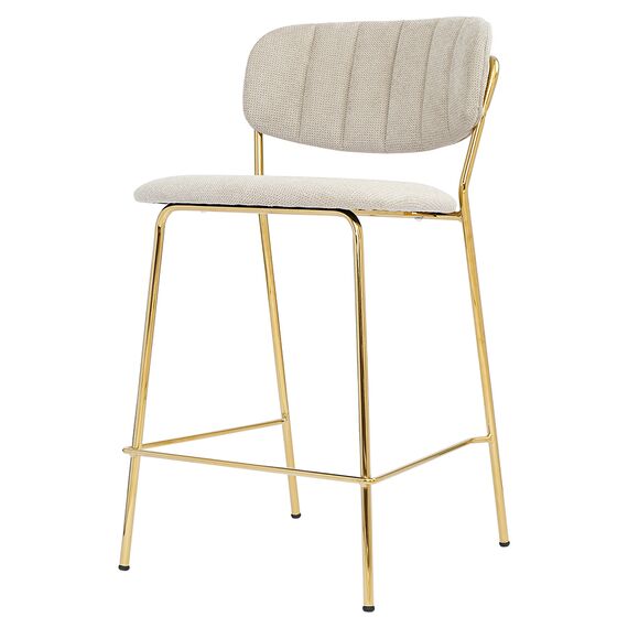 Стул полубарный Eirill, шенилл, серый, Bergenson Bjorn