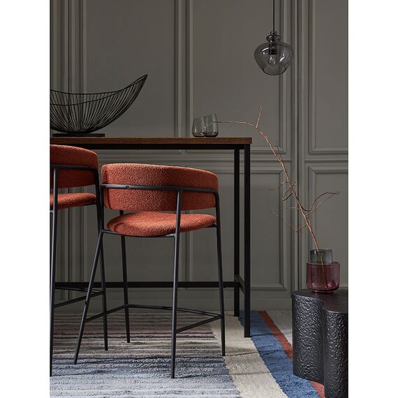 Стул полубарный Helning, букле, терракота, Bergenson Bjorn, изображение 6