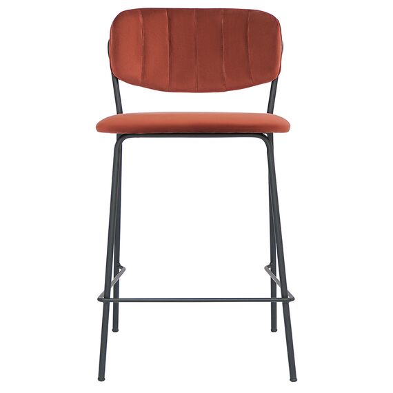 Стул полубарный Eirill, велюр, кирпичный, Bergenson Bjorn, изображение 2