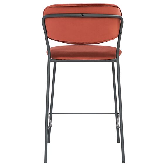 Стул полубарный Eirill, велюр, кирпичный, Bergenson Bjorn, изображение 5