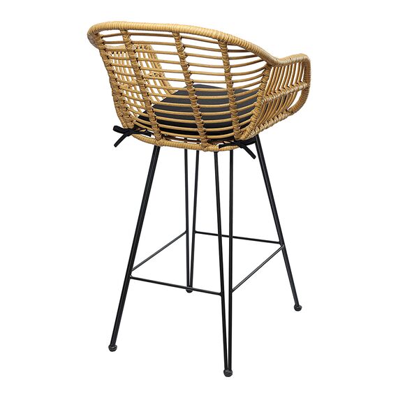 Стул полубарный Vetle Bent, ротанг, Bergenson Bjorn, изображение 9