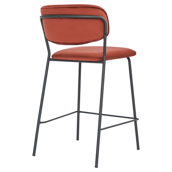 Стул полубарный Eirill, велюр, кирпичный, Bergenson Bjorn, изображение 4