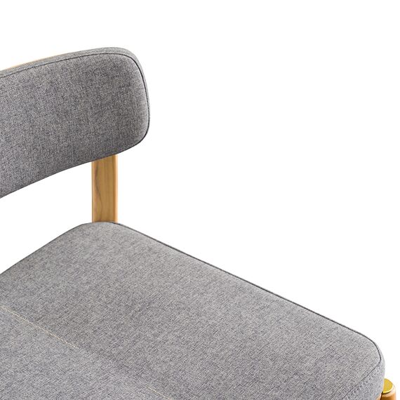 Стул полубарный Aska, рогожка, ясень/серый, LATITUDE, изображение 4