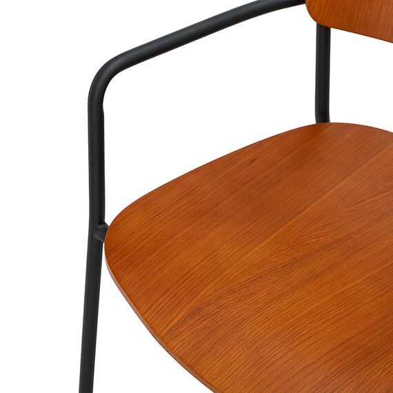 Стул с подлокотниками Torfrid, орех, Bergenson Bjorn, изображение 11