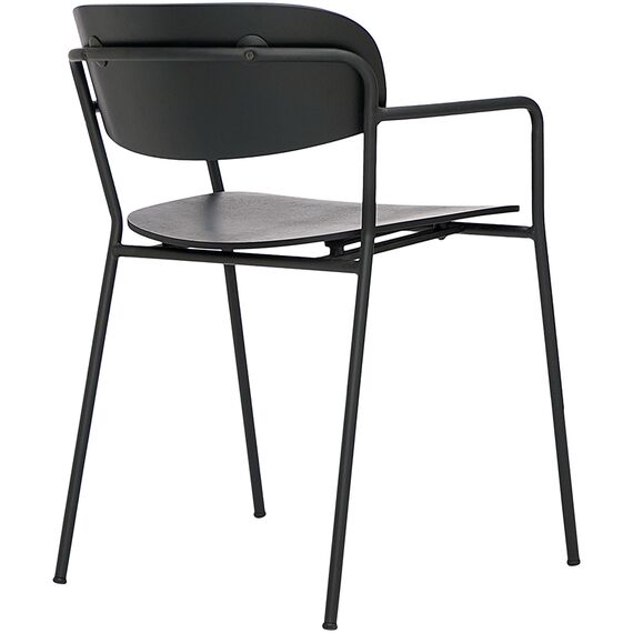 Стул с подлокотниками Torfrid, черный, Bergenson Bjorn, изображение 6