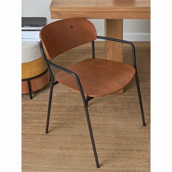 Стул с подлокотниками Torfrid, орех, Bergenson Bjorn, изображение 3