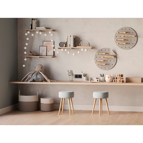 Табурет Carter, букле, серо-голубой, Bergenson Bjorn, изображение 11