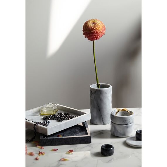 Шкатулка для украшений Marm, 10,5 см, белый мрамор, Bergenson Bjorn, изображение 3