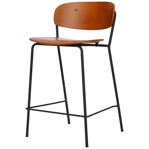 Стул полубарный Torfrid, орех, Bergenson Bjorn