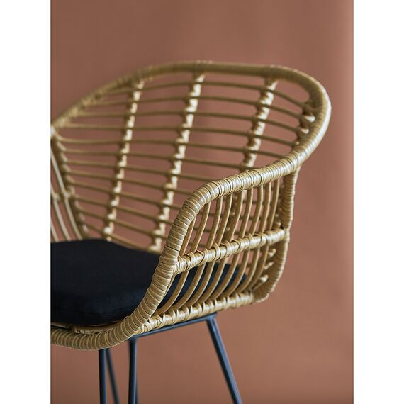 Стул полубарный Vetle Bent, ротанг, Bergenson Bjorn, изображение 5