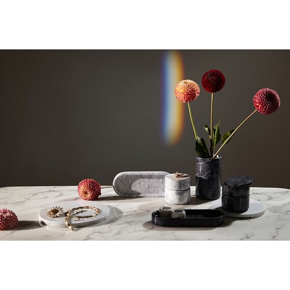 Шкатулка для украшений Marm, 10,5 см, белый мрамор, Bergenson Bjorn, изображение 9