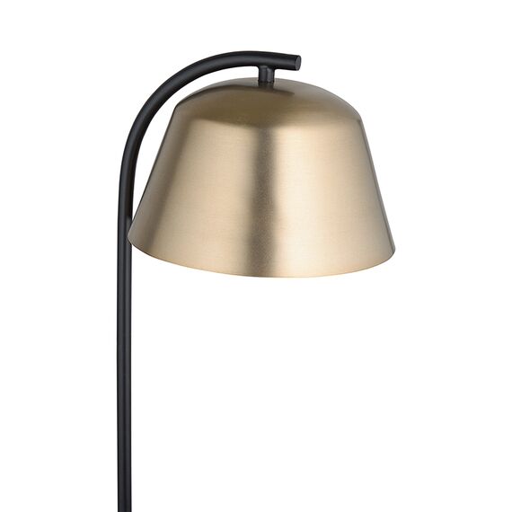 Торшер Enkel Mon, 138 см, черный/золотистый, Bergenson Bjorn, изображение 4