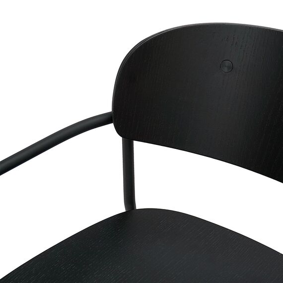 Стул с подлокотниками Torfrid, черный, Bergenson Bjorn, изображение 10