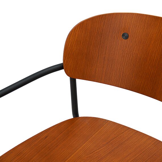 Стул с подлокотниками Torfrid, орех, Bergenson Bjorn, изображение 12