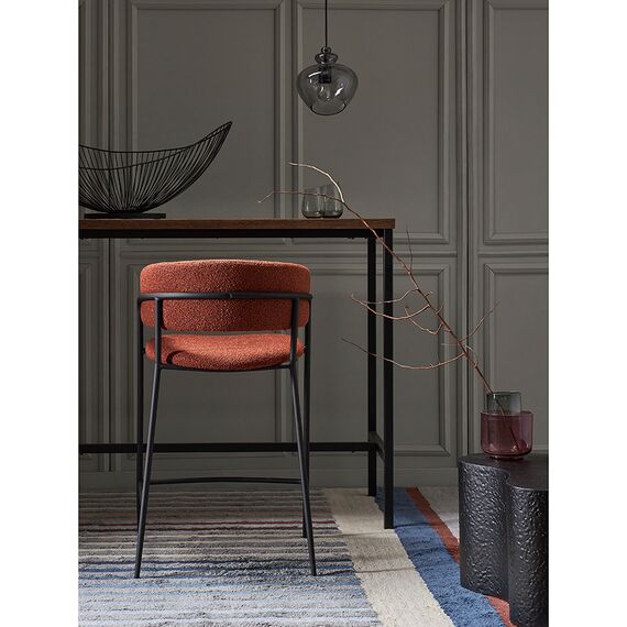 Стул полубарный Helning, букле, терракота, Bergenson Bjorn, изображение 5