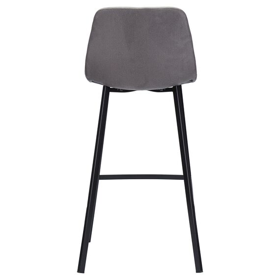 Стул полубарный Hugh, экокожа, темно-серый, Bergenson Bjorn, изображение 11