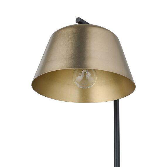 Торшер Enkel Mon, 138 см, черный/золотистый, Bergenson Bjorn, изображение 5