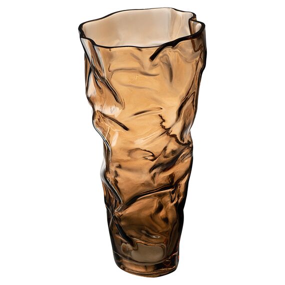 Ваза Crumpl, 32 см, коричневая, Bergenson Bjorn, изображение 5