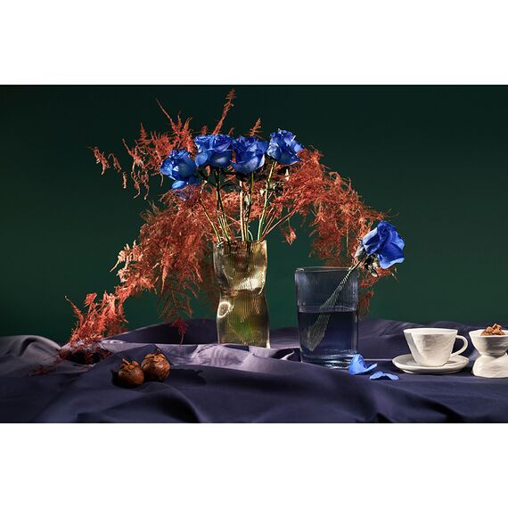 Ваза Crumpl, 26 см, черная, Bergenson Bjorn, изображение 3