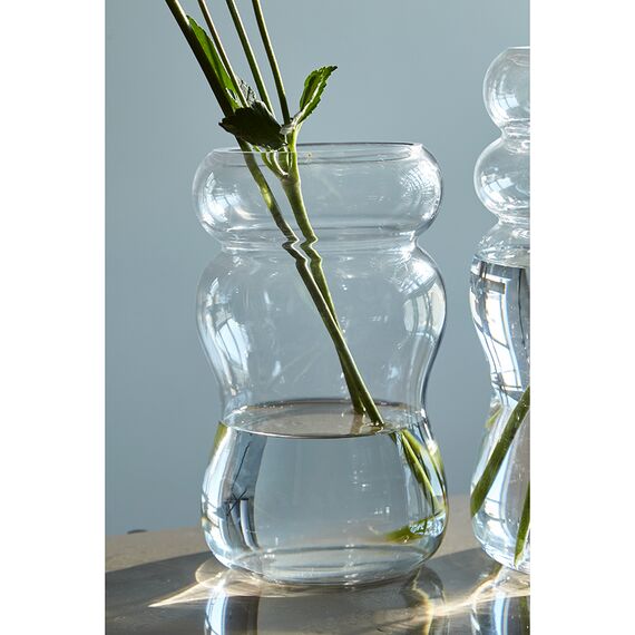 Ваза Swell, 22 см, прозрачная, Bergenson Bjorn, изображение 3