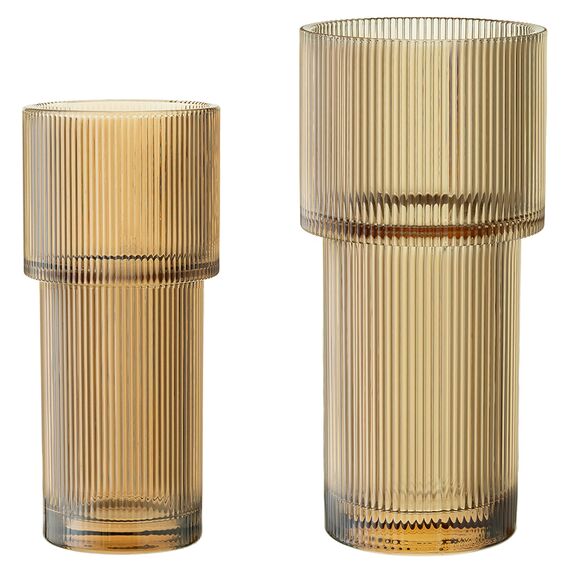 Ваза Ivet, 30 см, бежевая, Bergenson Bjorn, изображение 7