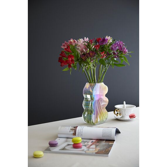 Ваза Wavy, 25 см, перламутр, Bergenson Bjorn, изображение 3