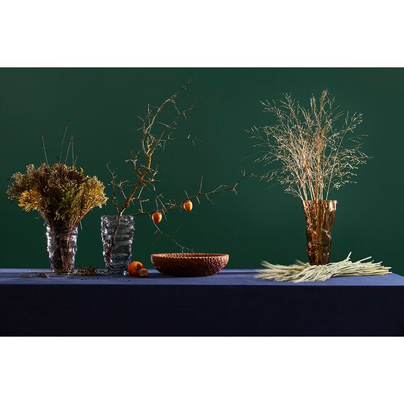 Ваза Crumpl, 20 см, серая, Bergenson Bjorn, изображение 2