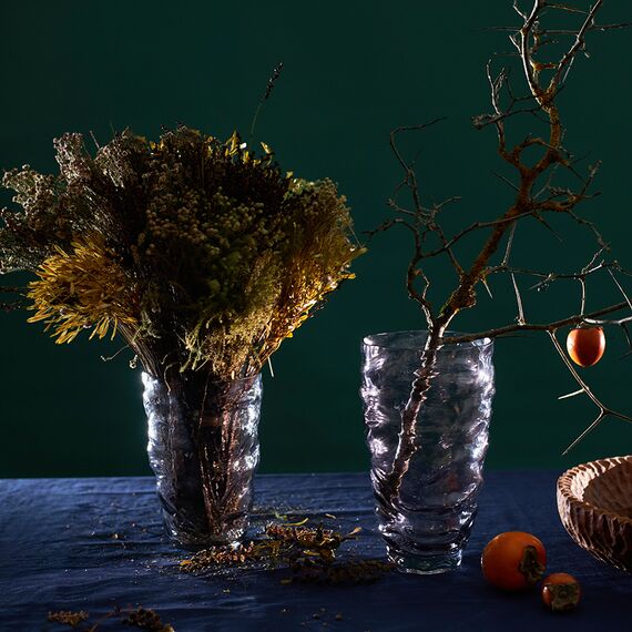 Ваза Crumpl, 20 см, серая, Bergenson Bjorn, изображение 4