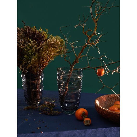 Ваза Crumpl, 25 см, серая, Bergenson Bjorn, изображение 3