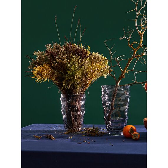 Ваза Crumpl, 20 см, серая, Bergenson Bjorn, изображение 3