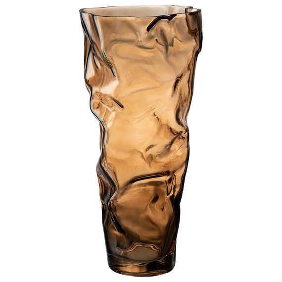Ваза Crumpl, 32 см, коричневая, Bergenson Bjorn