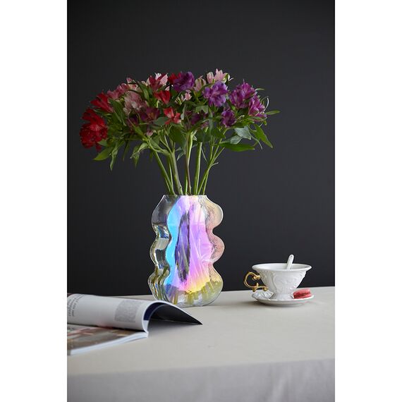 Ваза Wavy, 25 см, перламутр, Bergenson Bjorn, изображение 4