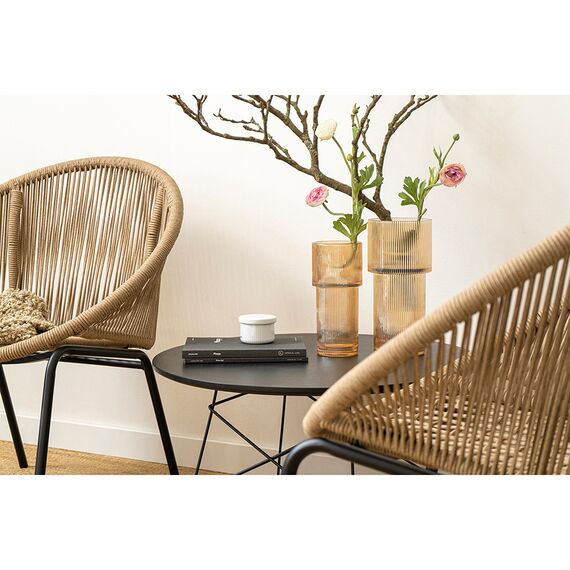 Ваза Ivet, 30 см, бежевая, Bergenson Bjorn, изображение 3