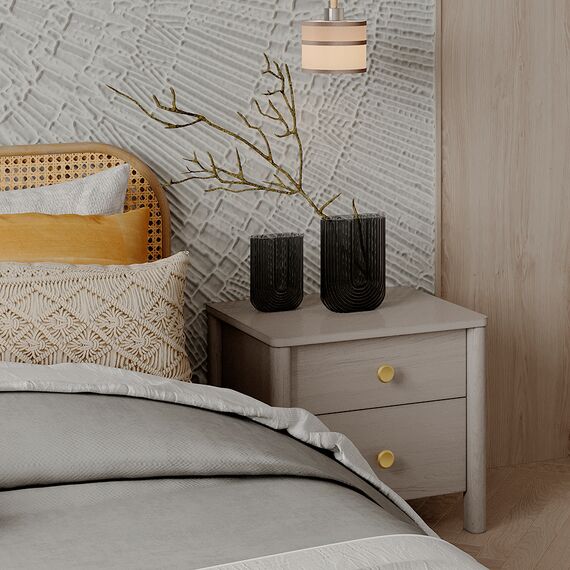 Ваза Florenty, 23,5 см, серая, Bergenson Bjorn, изображение 6