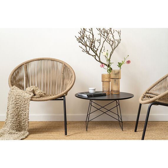 Ваза Ivet, 30 см, бежевая, Bergenson Bjorn, изображение 2