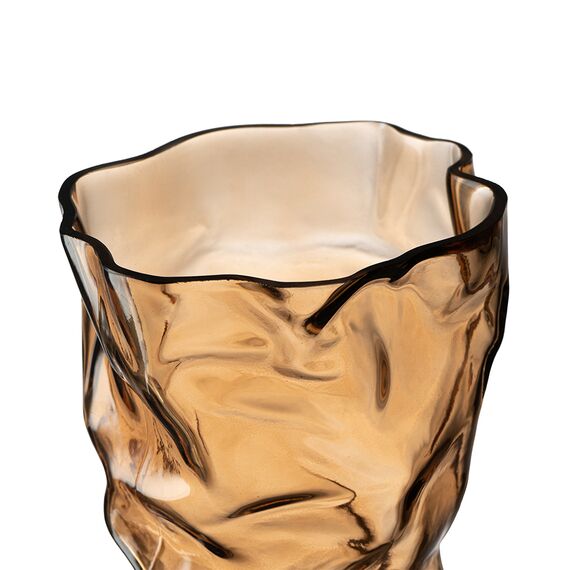 Ваза Crumpl, 32 см, коричневая, Bergenson Bjorn, изображение 6