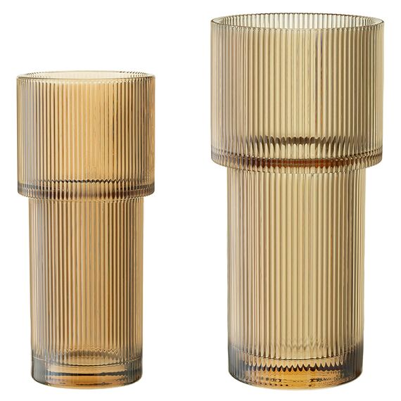 Ваза Ivet, 25 см, бежевая, Bergenson Bjorn, изображение 7