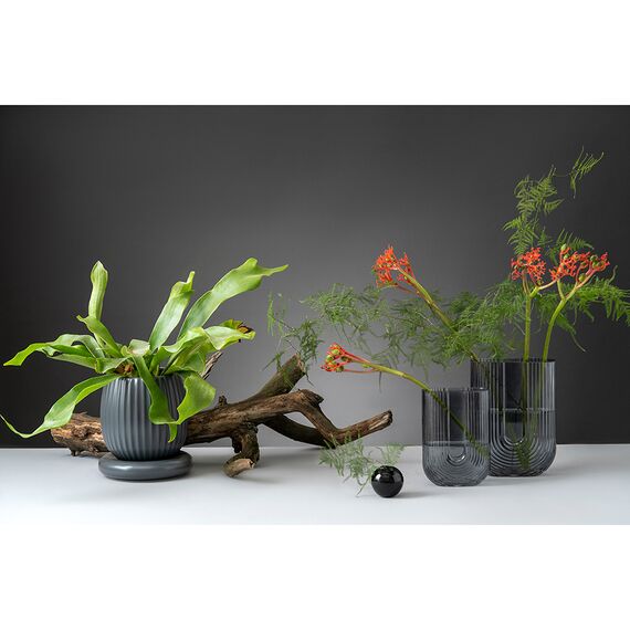 Ваза Florenty, 23,5 см, серая, Bergenson Bjorn, изображение 4